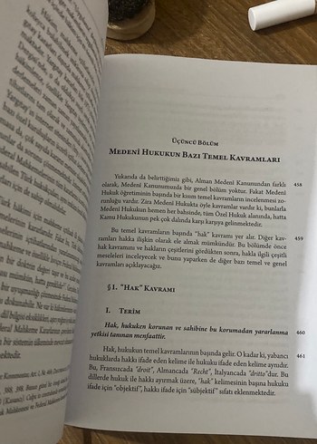 Beden Medeni Hukuk - Giriş, Kaynaklar, Temel Kavramlar oguzman barlas