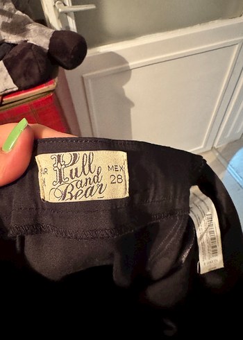 Kadın Siyah Mini Askılı Tulum - Görsel 4