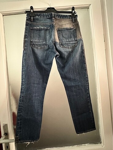 Zara Boyfriend yırtık kot - Görsel 3