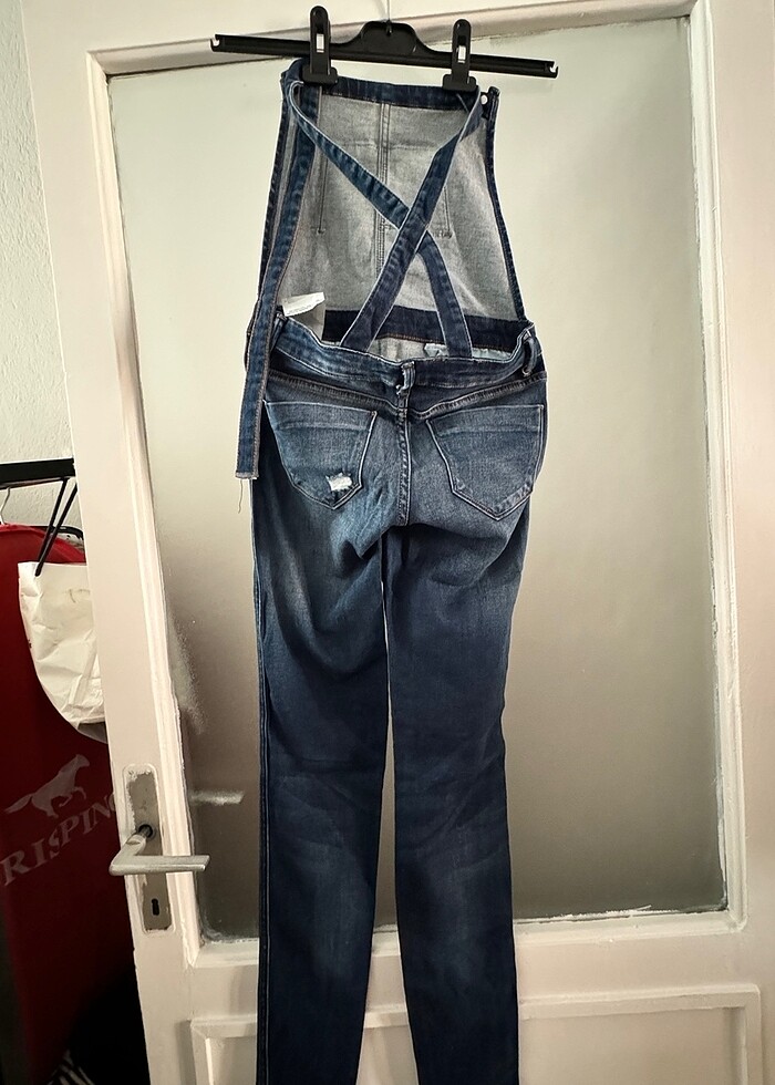 Salopet Bahçıvan Pantolon - Görsel 3