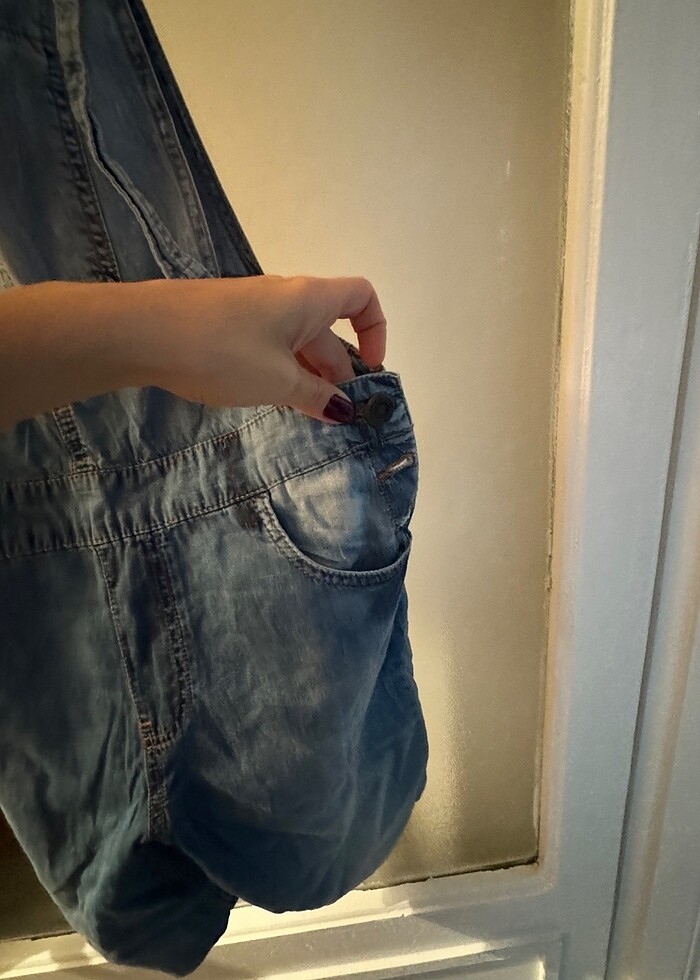 Salopet bahçıvan kot - Görsel 3