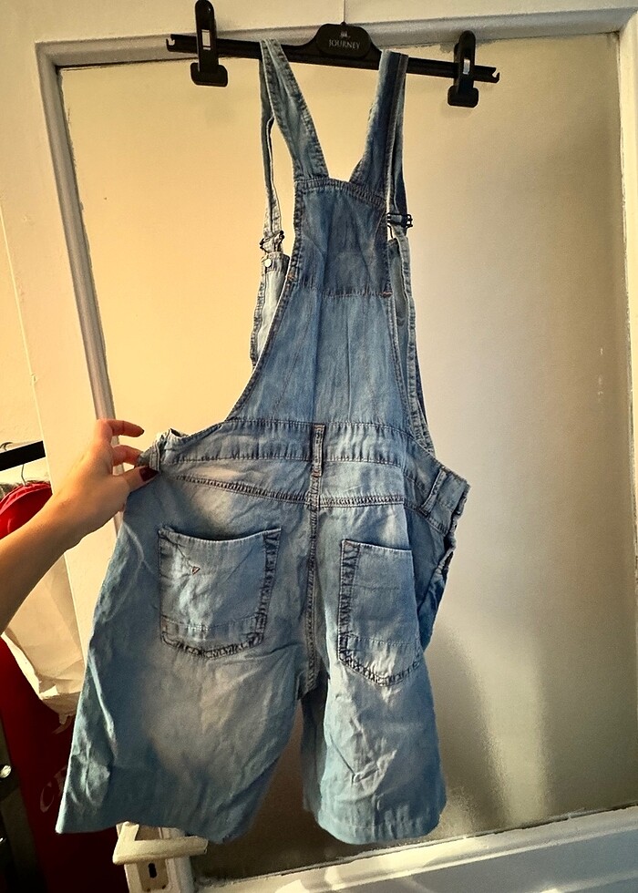 Salopet bahçıvan kot - Görsel 4