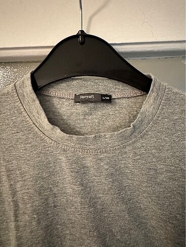 Herry Gri yarım kollu Tshirt