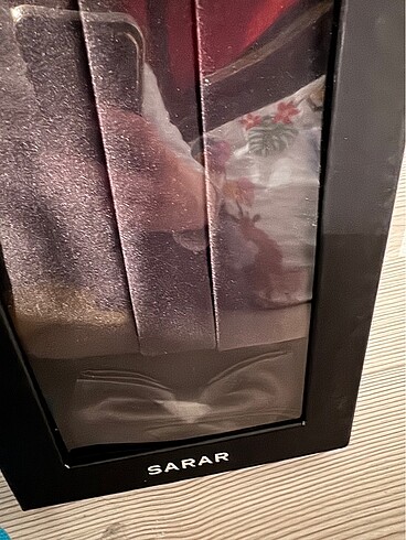 Sarar Sarar damat kuşağı papyon seti