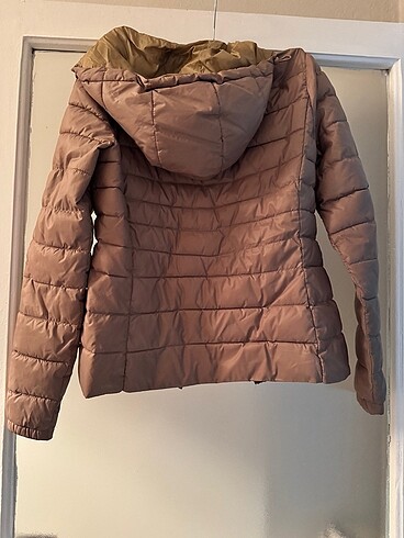 s Beden camel Renk İnce Mont