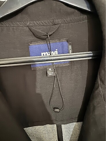 Mavi Jeans Mavi Siyah Trenchcoat