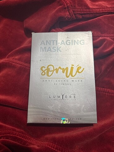 One more anti aging maske