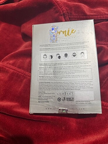 One More One more anti aging maske