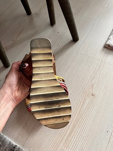 36 Beden camel Renk Anatomik sandalet