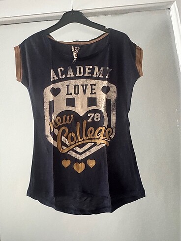 Bershka lacivert Tshirt