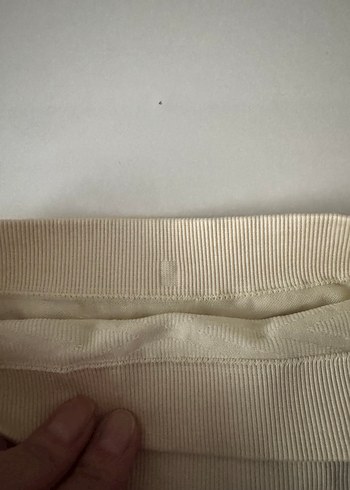 Bej Mini korseli şort - Görsel 2