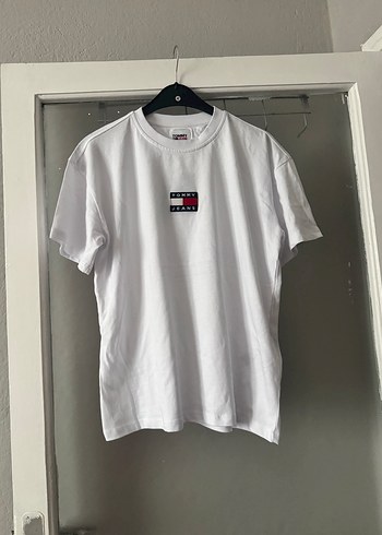 Tommy Hilfiger Beyaz Logo Tisort