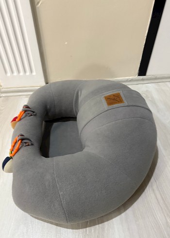Gri Desensiz bebe yatmaz bebek oturma destek minderi - Görsel 5