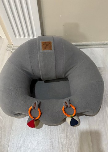 Gri Desensiz bebe yatmaz bebek oturma destek minderi - Görsel 2