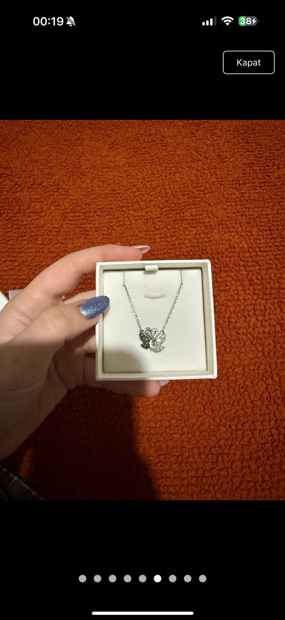 Kuğu kolye - Görsel 2