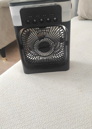 Beden Kompakt Siyah Masaüstü Vantilatör