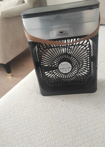 Beden Renk Kompakt Siyah Masaüstü Vantilatör