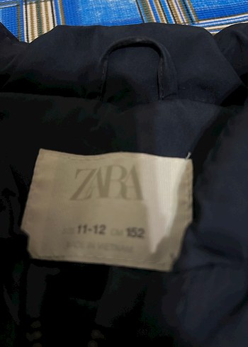 Erkek Çocuk Fermuarlı Mavi Yelek - Görsel 3