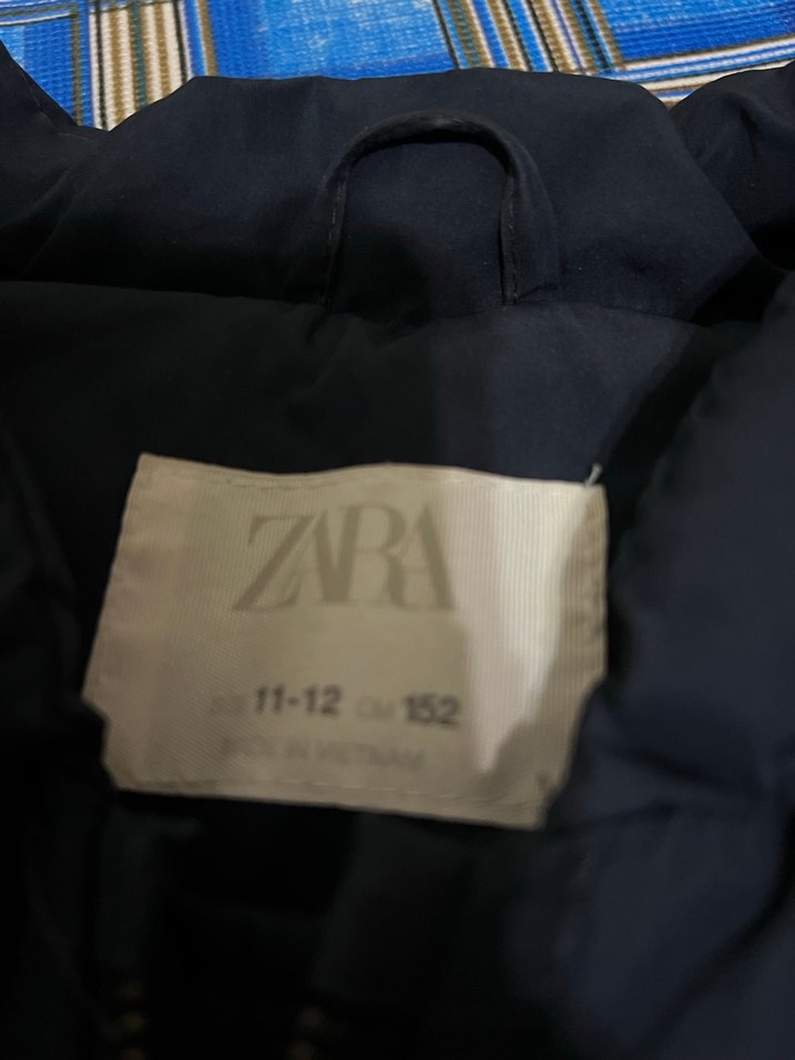 Erkek Çocuk Fermuarlı Mavi Yelek - Görsel 3