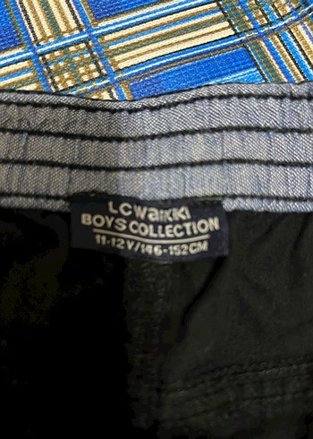 Erkek Siyah Denim Regular Fit Şort - Görsel 2