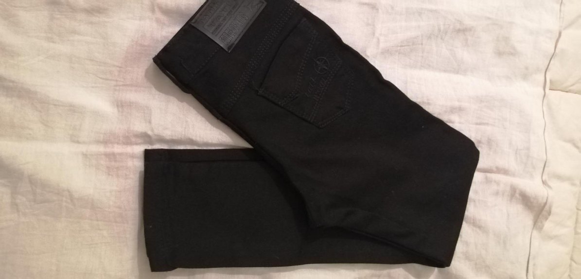 Erkek Çocuk Siyah Denim Pantolon - Görsel 2