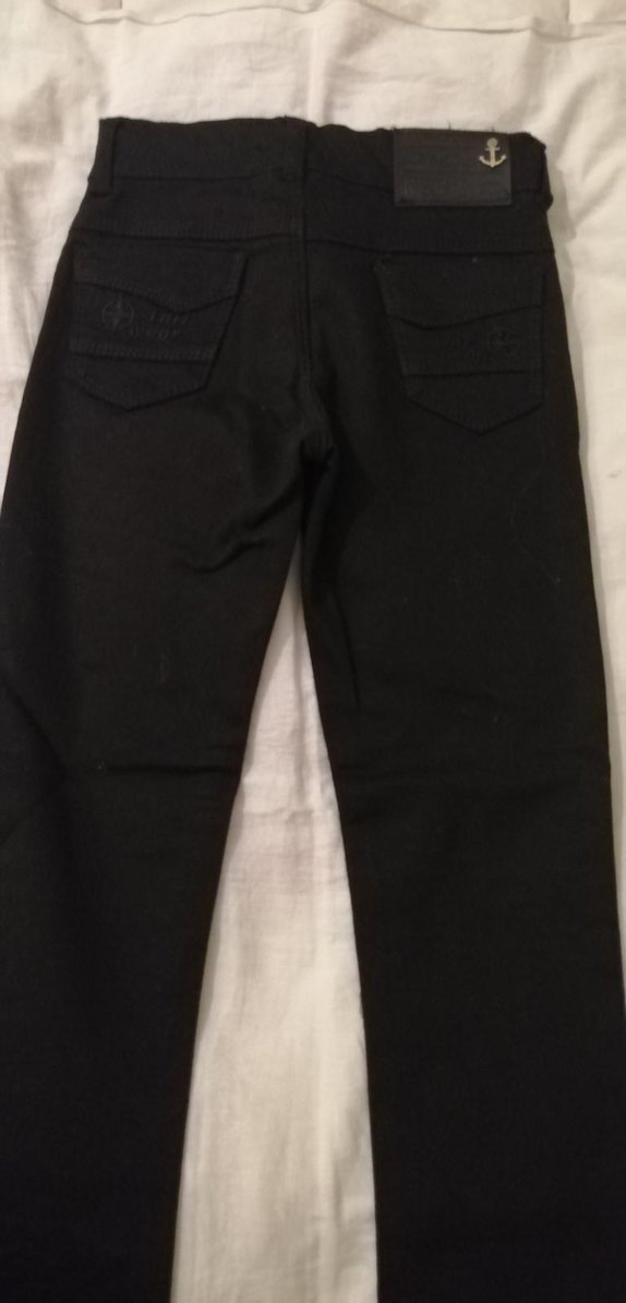 Erkek Çocuk Siyah Denim Pantolon - Görsel 4