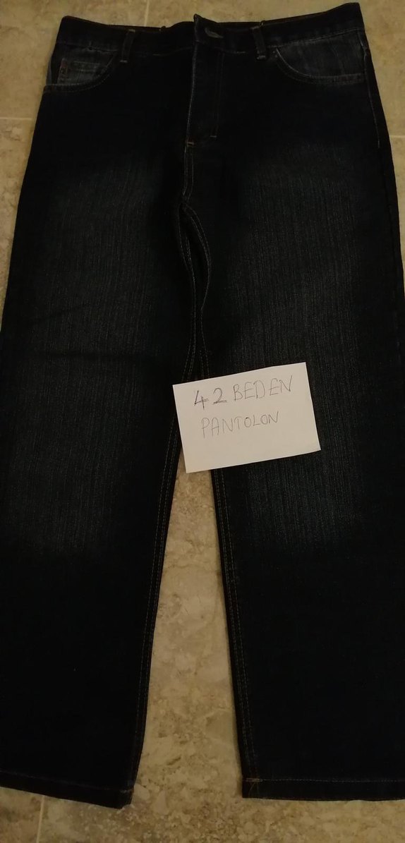 Erkek Kemerli Normal Boy Denim Pantolon - Görsel 2