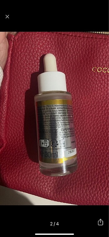  Beden Garnier vitamin c serum