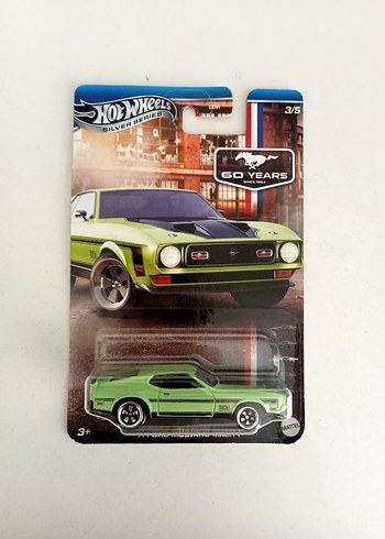  Beden Renk HOTWHEELS 60 YEARS MUSTANG SET