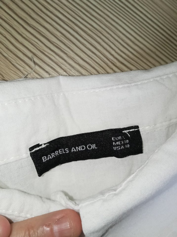 Nakışlı Kalp Detaylı Beyaz Kadın Gömlek - Görsel 3