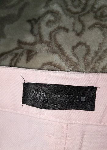 Pembe Loose Fit Midi Kadın Kumaş Pantolon - Görsel 5