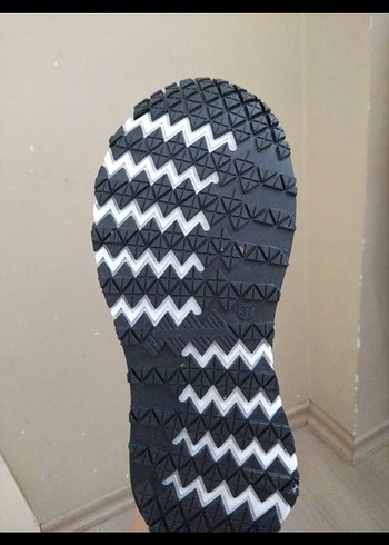 Kırmızı Platform Topuklu Kadın Spor Ayakkabı - Görsel 3