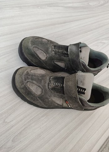 Gri Erkek Outdoor Ayakkabı Velcro Kapatma - Görsel 7