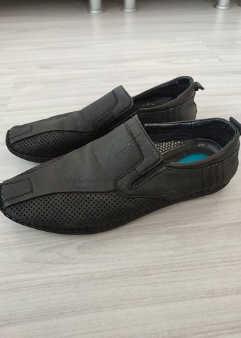 Siyah Erkek Deri Ayakkabı - Görsel 2