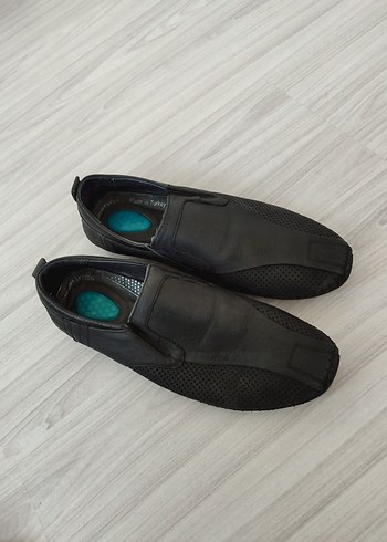 Siyah Erkek Deri Ayakkabı - Görsel 4