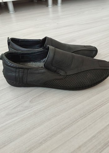 Siyah Erkek Deri Ayakkabı - Görsel 7