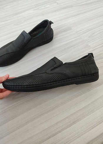 Siyah Erkek Deri Ayakkabı - Görsel 3