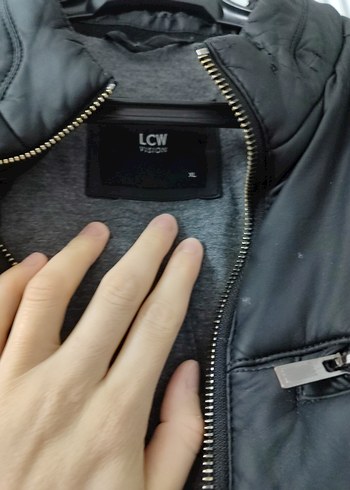 Erkek Siyah Deri Ceket - Görsel 3