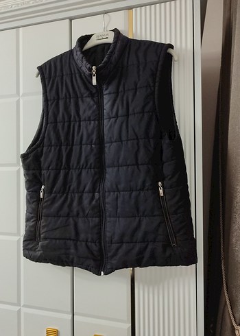 Siyah Fermuarlı Erkek Yelek - Görsel 6