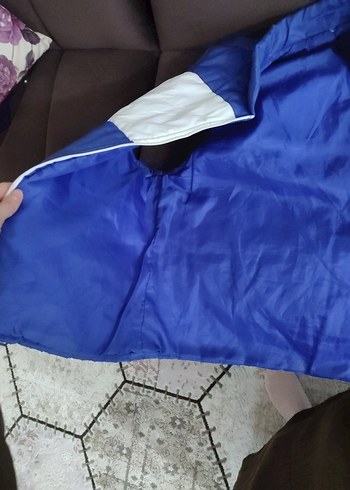 Mavi Fermuarlı Erkek Yelek - Görsel 4