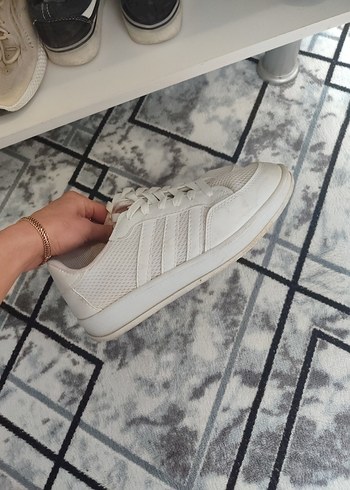 Beyaz Kadın Spor Ayakkabı - Görsel 4