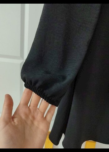 diğer Beden Tunik Siyah Uzun Kollu