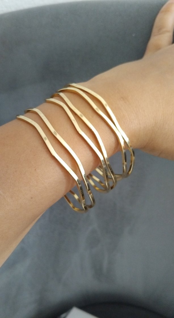 çelik  Ajda bilezik,suya dayanıklı  paslanmaz - Görsel 3