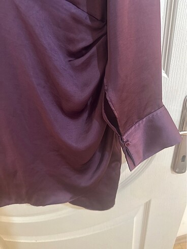 xl Beden Zara saten elbise
