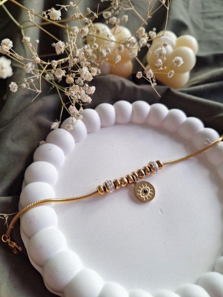 Çelik Taşlı Bileklik - Görsel 2