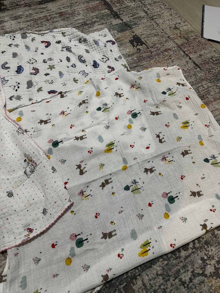 Muslin örtü battaniye - Görsel 3