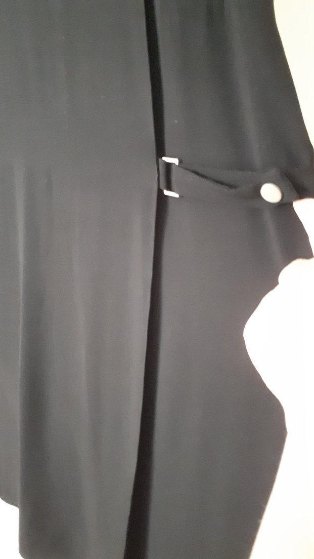 Siyah Uzun Kollu tunik - Görsel 2