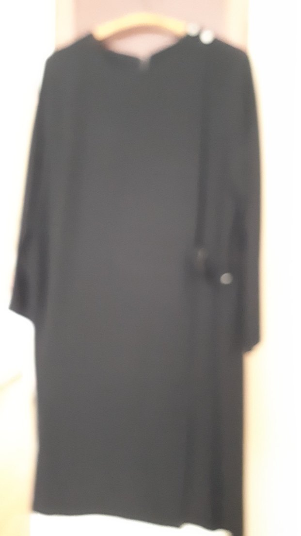 Siyah Uzun Kollu tunik - Görsel 3