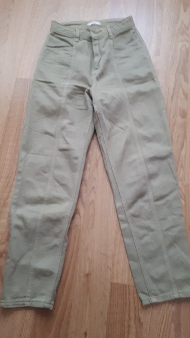 Kadın Kumaş Pantolon Midi Boy - Görsel 2