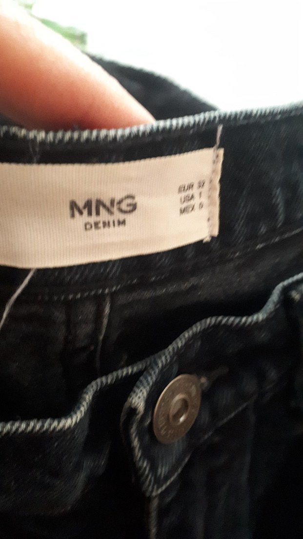 Kadın Denim Normal Boy Rahat Kesim Pantolon - Görsel 3